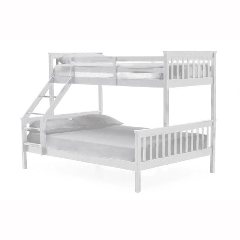 Wooden Bunk Bed Single Up Double Down, Bunk Beds With Mattress Included Nz