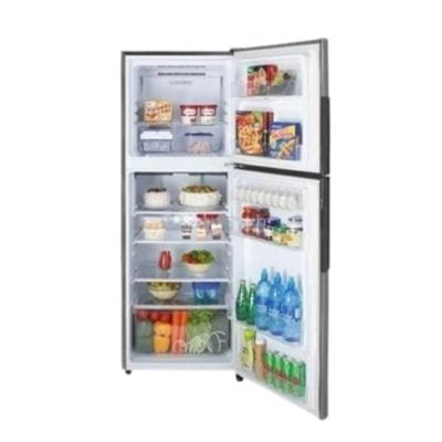 sharp 339l fridge freezer