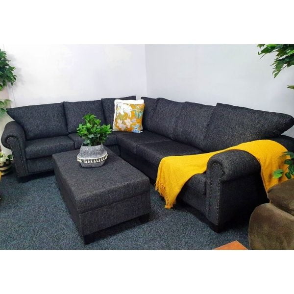fabric corner lounge suite