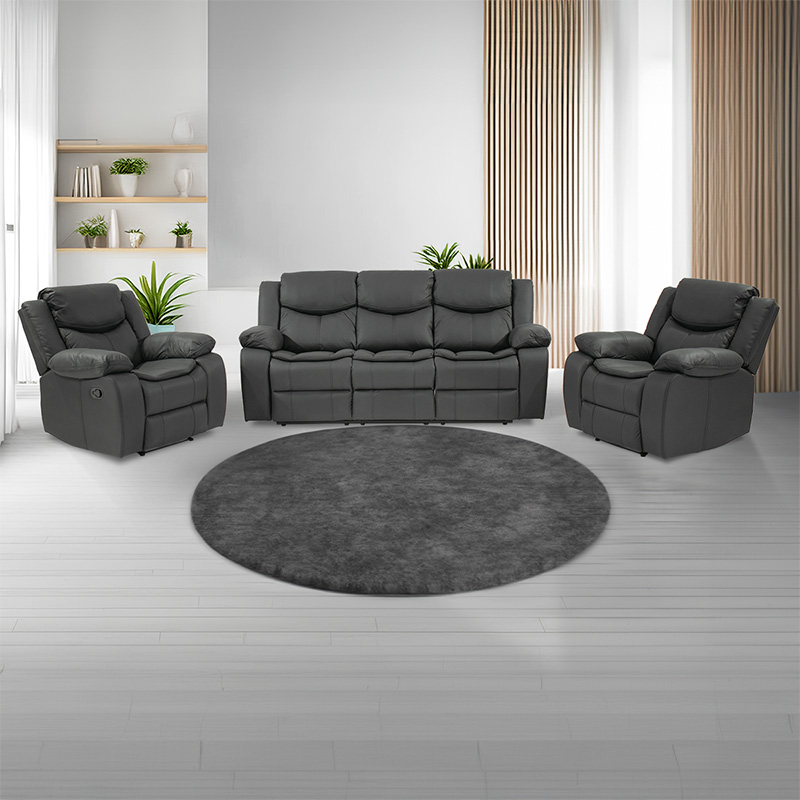 Cambridge Fabric Recliner Lounge Suite