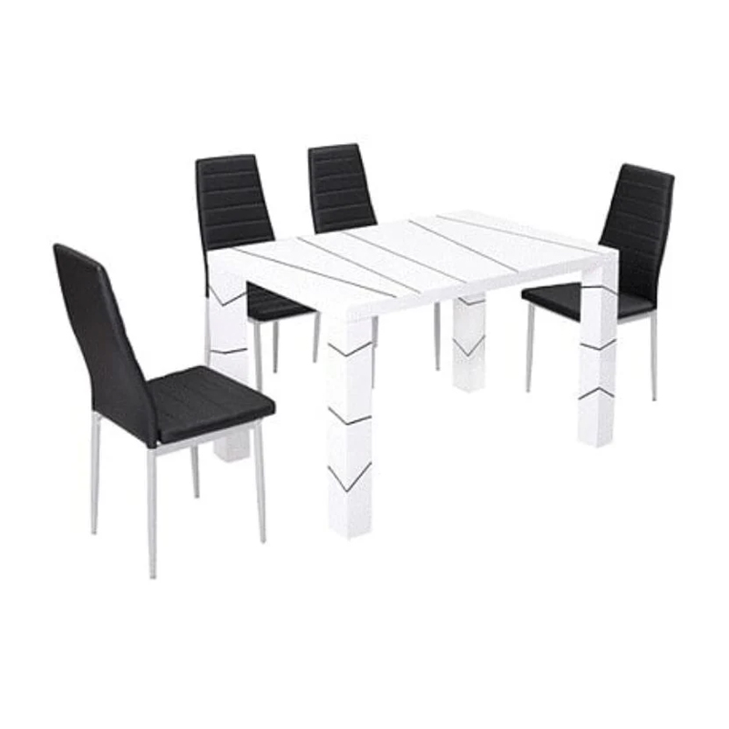 mona dining table black